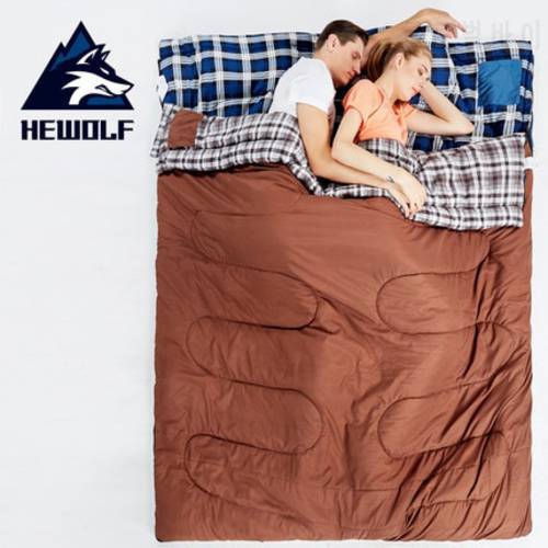 Outdoor Indoor Adult Spring And Autumn Thick Warm Cotton Envelope Single Camping Sleeping Bag