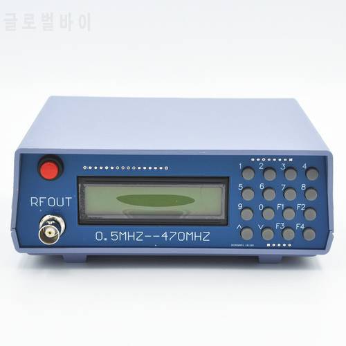 RF Signal Generator Meter Tester Frequency Range 0.5Mhz-470Mhz for FM Radio Walkie-Talkie/Two Way Radio Debug