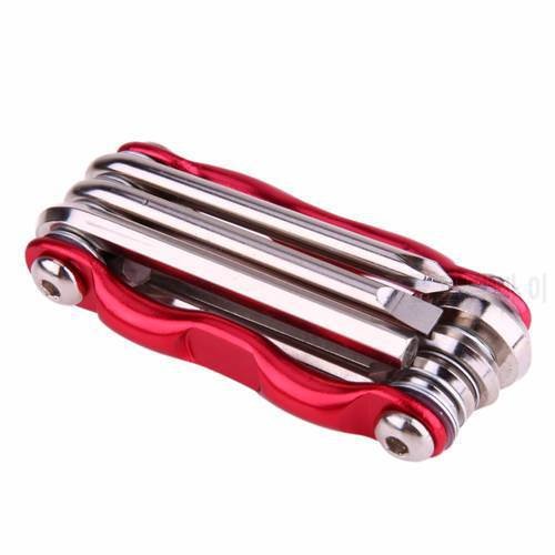 7 in 1 Portable Bicycle Folding Hex Wrench for MTB Bike Road Bicycle Screwdriver Repair Tool Set Bicicleta Cycling Bike Tools