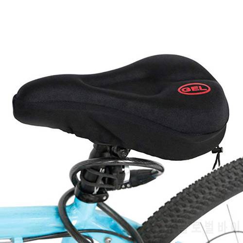 Cycling New Wider Bicycle Mat Silicone Cushion Soft Pad Bike Silica Gel Seat Saddle Cover Dropship0430