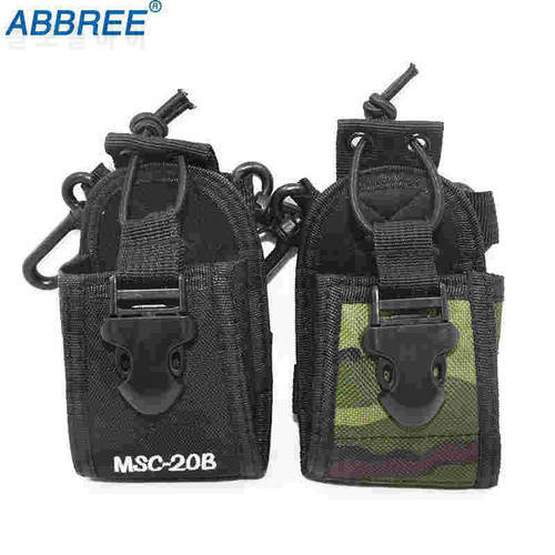 MSC-20B Walkie Talkie Case Holder Bag For BaoFeng UV-5R BF-888S UV-82 Walkie Talkies TYT Wouuxn Two Way Radio Case Holder