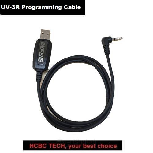 Baofeng UV-3R Programming Cable UHF VHF Walkie Talkie Accessories Two way radio Portable CB Ham Radio Station uv 3r