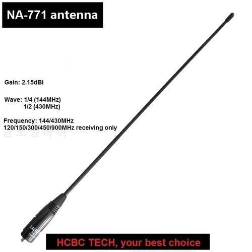 NAGOYA 771 Dual Band High Gain Antenna 144/430MHz 2.15dB SMA-F VHF/UHF for BAOFENG UV-9R CB Radio Transceiver