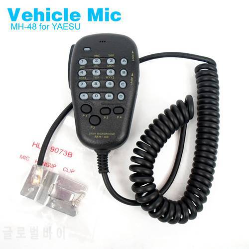 MH-48 Vehicle Radio Microphone for YAESU FT7800R FT7900R FT8800R FT-8800 FT8900R FT1807 FT-2900R FT-2800M FT-7100M Walkie Talkie