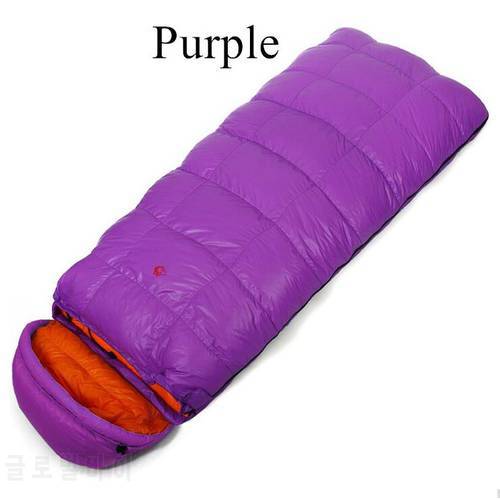 Jungle King duck down sleeping bag-25 degrees Waterproof Outdoor mountain tourism Arctic extreme cold duck down camping 1.8 kg