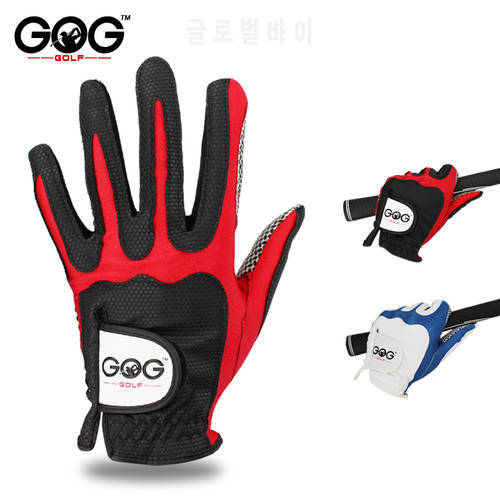 GOG Men&39s Gloves Golf Gloves Single Slip-resistant Breathable left right hand 1pcs red blue yellow green sports gloves Brand new