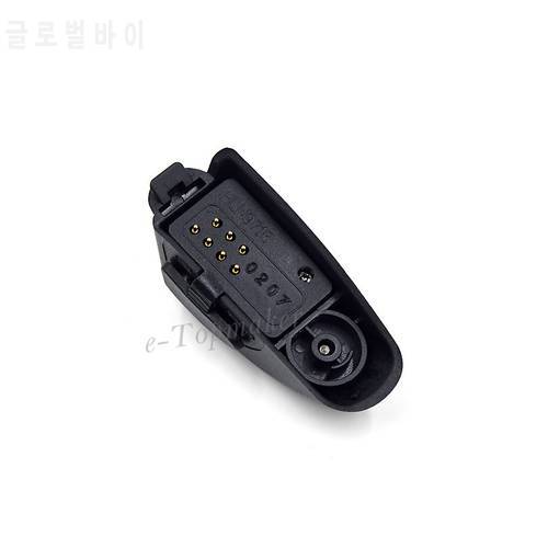 Audio Adapter Converter for Motorola Walkie Talkie Portable Radio HT750 HT1250 HT1550 PRO5150 MTX8250 MTP700 Transceiver