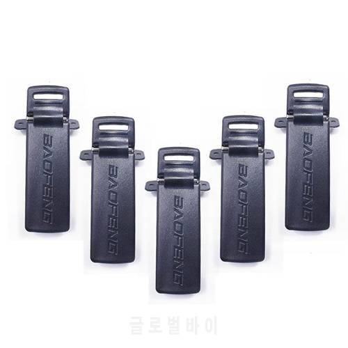 Original Baofeng UV-5R Belt Clip with Screrws for Baofeng UV5R UV-5RA UV-5RE Series Ham Walkie Talkie Raido UV 5R