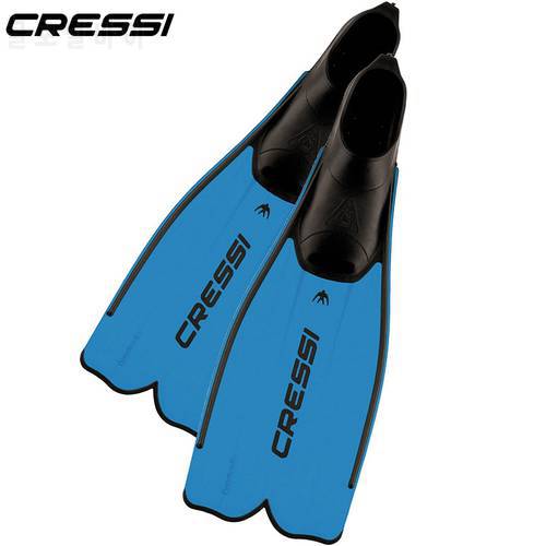 Cressi Rondinella Diving Fins Snorkeling Swimming Flipper Scuba Diving Long Blade Fin for Adults and Kids