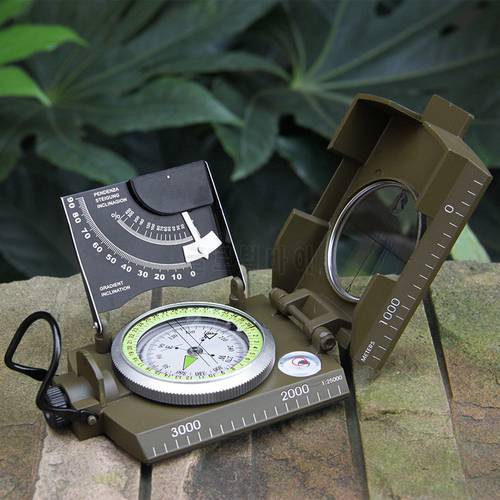 Eyeskey Mulitifunctional Survival Military Compass Camping Hiking Compass Geological Compass Digital Compass Camping Equipment