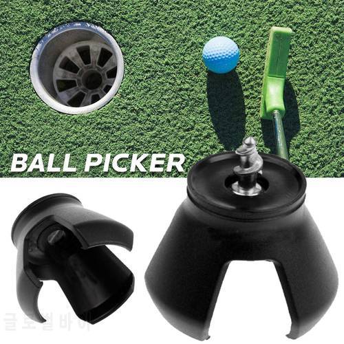 2 Pack Golf Ball Mini Picker Golf Ball Pick Up Retriever Grabber Claw Putter Grip Attachment