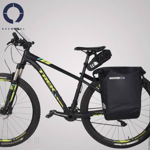 Roswheel Dry Series Full Waterproof Bike Bicycle Cycling Saddle Pannier Rear Seat Handlebar Bag Trunk Phone Case Holder