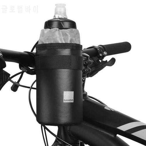 Sahoo Travel 112050 Cycling Bike Bicycle Handlebar Insulated Drink Water Bottle Bag Kettle Cooler Pack Holder Hydration Carrier