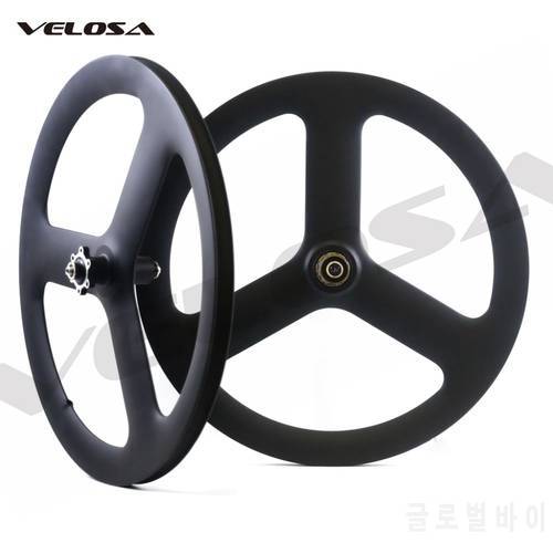 20 inch bike carbon wheel, V brake/Disc brake Full carbon Velosa 20inch 451 wheelset,38mm clincher disk brake folding bike wheel