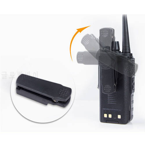Baofeng Walkie Talkie Belt Clip For BF-9700 UV-9R PLUS BF-A58 UV-XR GT-3WP UV-5S UV5R-WP T-57 For Pofeng Back Clip Accessories