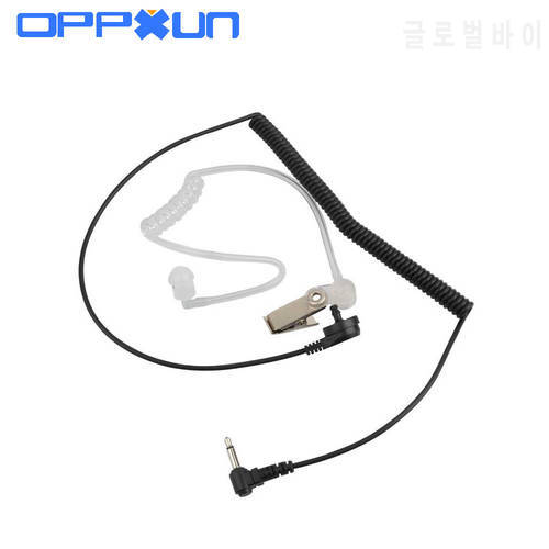 OPPXUN High Quality 3.5mm Covert Mic Acoustic Tube Earpiece Earphone 1 PIN for Motorola ICOM Radio