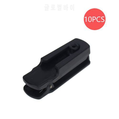 10Pcs Walkie Talkie Belt Clip for Baofeng BF-A58 UV-XR UV-5S GT-3WP UV-9R UV-9RPlus Two Way Radios Replacement Belt Clip