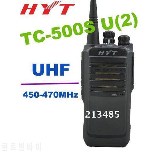 HYT TC-500S UHF:450-470MHz 4W 16CH Handheld Walkie Talkie