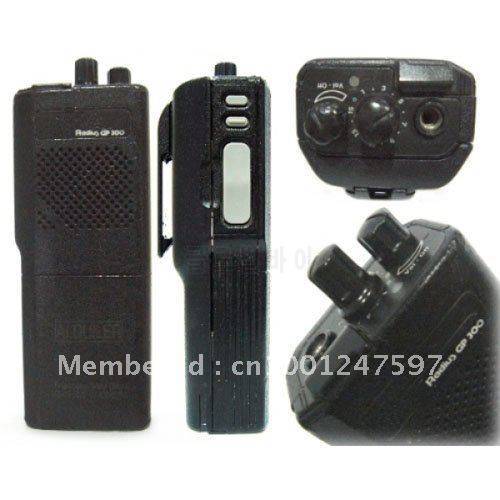 Free shipping hot sale MOTOLA GP300 VHF/UHF Protable Two-way radio Transceiver Walkie talkie