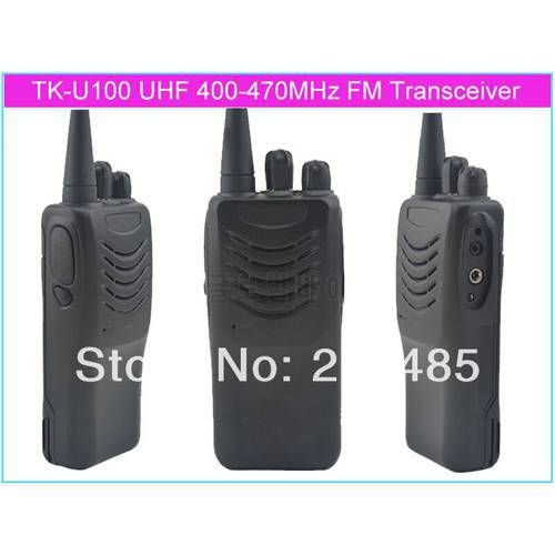 TK-U100 UHF 400-470MHz 16 RF Channels 4Watt Thin&lightweight Portable Two way Radio/Transceiver