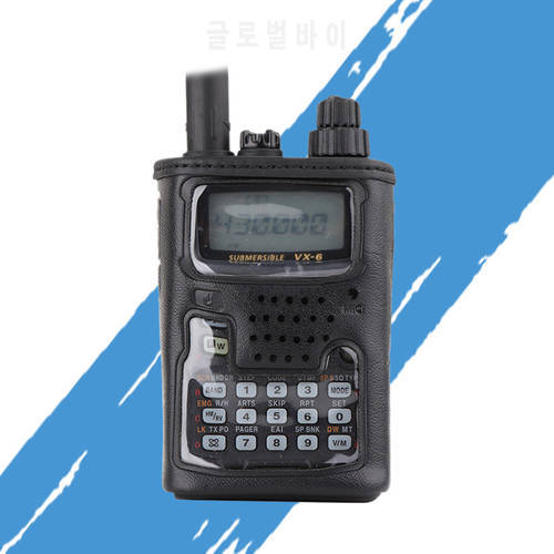 Applicable to YAESU VX6R Walkie Talkie VX-6R Two Way Radio Leather Case CSC-91 Case