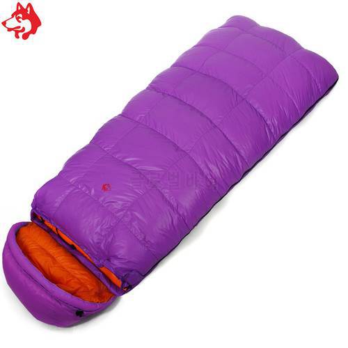 1.7kg duck down sleeping bag -25 degree waterproof outdoor mountain hiking Arctic extreme cold duck down camping sleeping bag