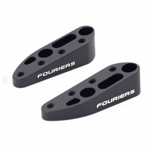 Fouriers Alloy TT Handlebar Spacer Extender For GIANT New Trinity Road Bike 10 15 Degrees Aerobars Stack Height Stackers
