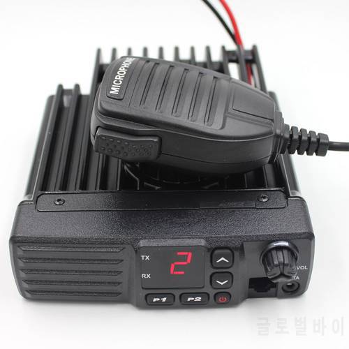 Ultra compact Mobile Radio 136-174Mhz 60W Super high Power 16channels Heavy duty Walkie Talkie/Two Way Radio for Racing/hunting