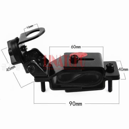 RB-80 Stainless Steel Car Mobile Radio Mount for Coupe Bumper Vehicle Luggage Rack Antenna Bracket SO239 Connector