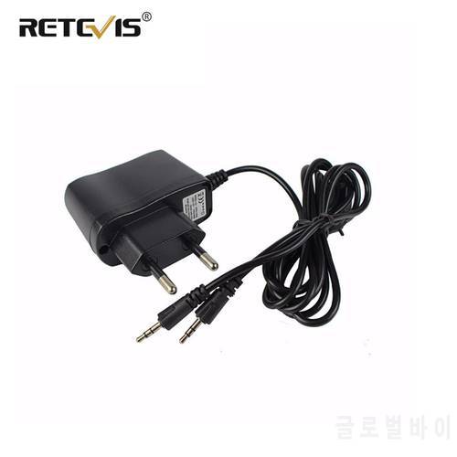 Original 2 in 1 RT388 Adapter Charger For Retevis RT-388 Input 110-240V Output 5V 1A Walkie Talkie Charger J7027C