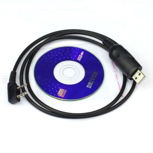 USB Programming Cable For Baofeng UV-5R 666S 777S 888S UV-B5 UV-B6 Radio with Program Software CD Walkie Talkie Accessories GT
