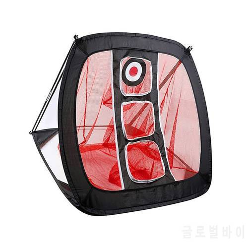 82 * 72 * 56cm Nylon Golf Practice Net Golf Indoor Outdoor Chipping Pitching Cages Portable Golf Practice Training Aids Mats
