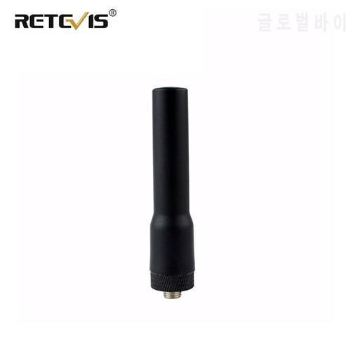 1pcs Retevis RT20 SMA-F Female Antenna VHF UHF Dual Band For BAOFENG UV5R BF-888S For Kenwood For Retevis Walkie-Talkie C9004A