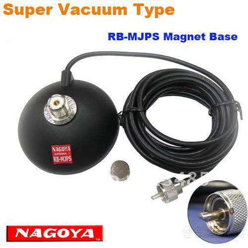 NAGOYA Super Vacuum Type Roof Magnetic Mount RB-MJPS Megnet Base for Car Radio