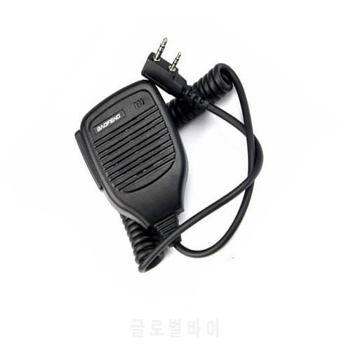 Speaker Baofeng Radio PTT Speaker Mic Handheld Microphone For Kenwood Baofeng UV5R BF-888S UV-82 Portable CB Radio Walkie Talkie