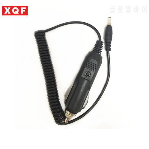 XQF 10 pcs New 12V DC Travel Car Charger Cable for BaoFeng UV-5R 3800mAh Battery with Free Shipping