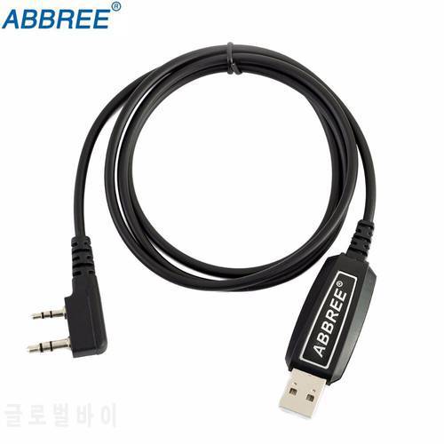 ABBREE USB Programming Cable Win XP/Win7/Win8/Win10 For Abbree AR-F6 AR-889G TYT QuanSheng Wouxun CB Walkie Talkie AR-F5