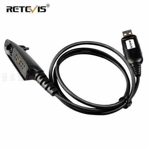 RETEVIS PC328 Multi-pin USB Programming Cable For Motorola Walkie Talkie GP328 GP338 GP340 GM300 GP380 For Motorola Radio