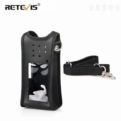 Customized Walkie Talkie Holster Leather Carrying Holder Case For Ailunce HD1/Retevis RT29 DMR Ham Radio Accessories J9131H