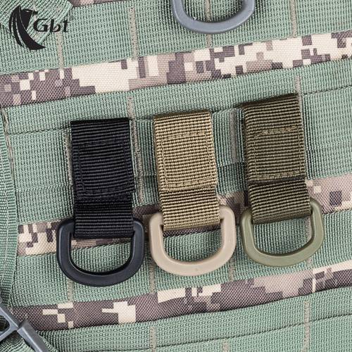 bushcraft Outdoor tactical nylon webbing hang buckle hook MOLLE system hanging backpack accessories camping EDC equipment