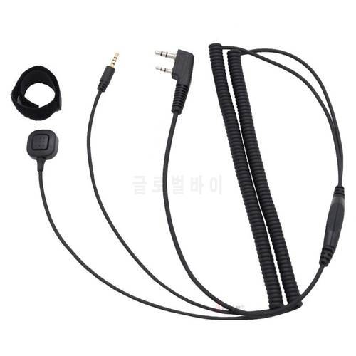 Vimoto V3 V6 Bluetooth Helmet Headset Special Connecting Cable for Baofeng UV-5R