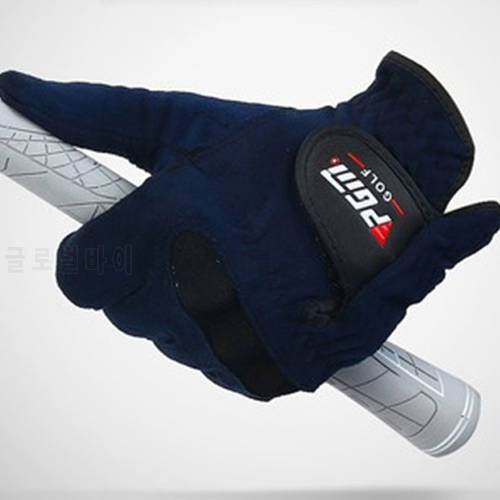 PGM Men Right Left Hand Golf Gloves Sweat Absorbent Microfiber Cloth Sport Mitten Soft Breathable Abrasion Outdoor Gloves D0010