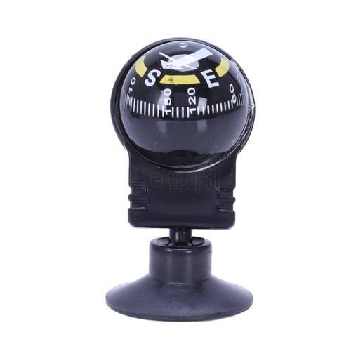 XSXSNew Car Vehicle Floating Ball Magnetic Navigation Compass Black