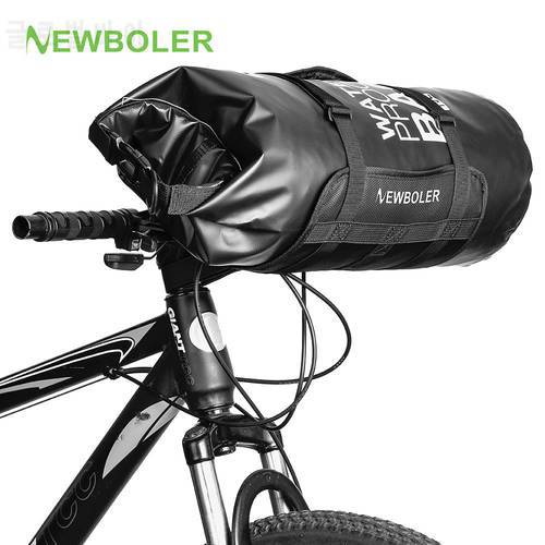 Bike Front Tube Bag Waterproof Bicycle Handlebar Basket Pack 3L/7L/10L/15L/20L Cycling Front Frame Pannier Bicycle Accessories