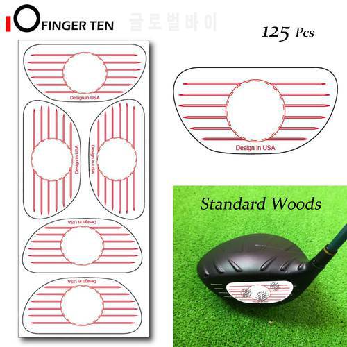 New Golf Swing Trainer Impact Tape Target Sticker Labels Driver Woods Sweet Dot Test Paper for Swing Practice