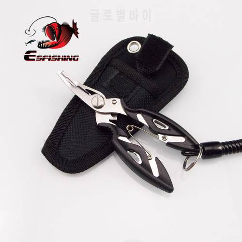 KESFISHING Fishing Multifunctional Plier Camping Secure Pliers Clip Lip Grips Fishing Accessories Tools Free Shipping
