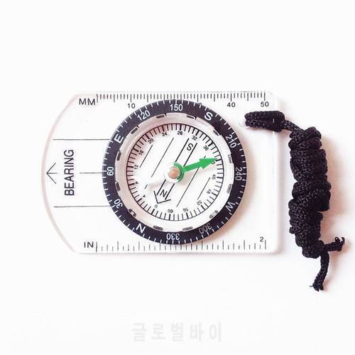 Mounchain Professional Mini Compass Map Scale Ruler Multifunctional Equipment Outdoor Hiking Camping Survival bussola brujula