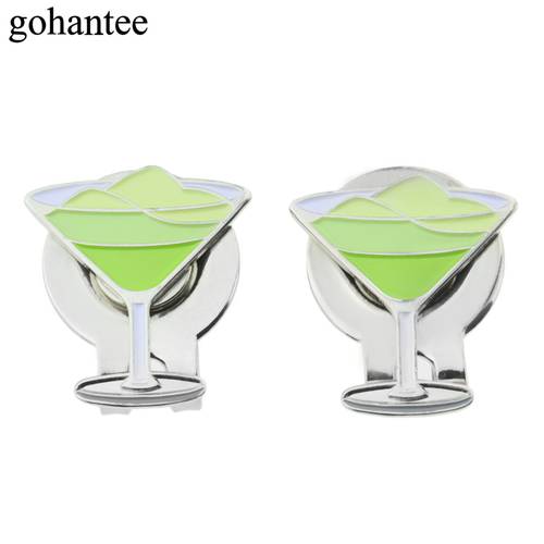 Sturdy Stylish Goblet Cup Pattern Magnetic Hat Clip Golf Balls Mark Golf Accessories Fit Golfer Lovers Cap Visor Hat Decoration