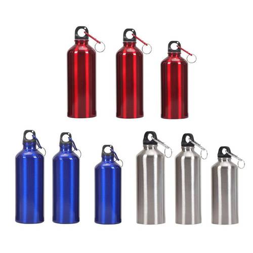 Mountain Bike Bicycle Cycling Water Drink Bottle with Lid Aluminum Alloy Non-toxic Bike Sports Water Bottle 400/500/600ml