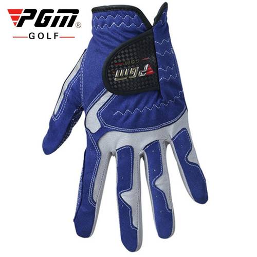 Pgm Mens Breathable Golf Gloves Left Hand Soft Sports Golf Gloves Men Anti-Skidding Golf Sunscreen Outdoor Mittens D0012